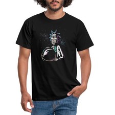 Rick and Morty Rick mit Astronautenhelm Männer T-Shirt