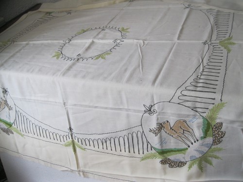 Quadratische tischdecke mit - tischdecke,