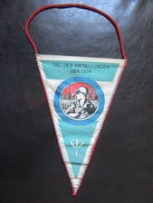 Wimpel,Tag des Metallurgen,VEB