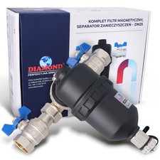 Magnetabscheider Schlammabscheider 1'' DN25 Schmutzfänger Magnetischer Filter