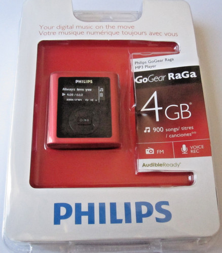 New sealed philips 4gb gogear - new,