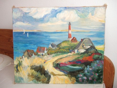 ölgemälde sylt hörnum - sylt,