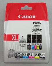 5 OVP Canon PGI-550XL CLI-551