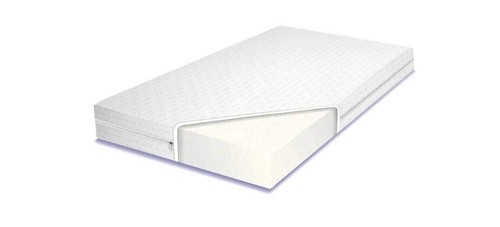 Bdw schaummatratze mit bezug - schaummatratze,