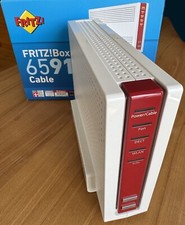 Fritzbox 6591 Cable - Freie Version (ohne Branding) - weiß - OVP