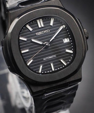 Automatic Date Watch Black