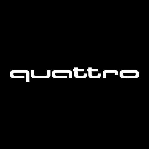 Audi aufkleber quattro - audi,