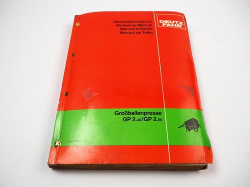 Deutz fahr 2 50 - deutz, gp