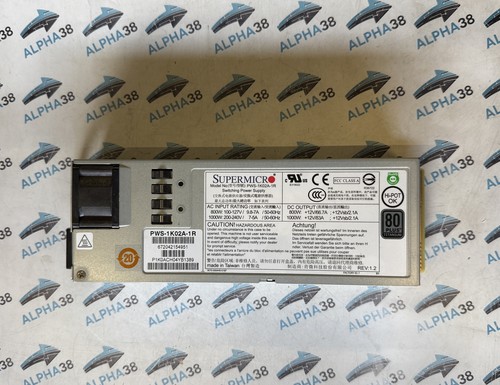 Supermicro pws 1k02a - supermicro, pws-1k02a-1r