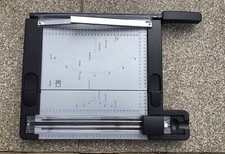Papierschneidegerät 2in1, 54,3x39x7,8cm, Hebel+Rollen Schneider