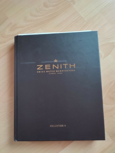 Zenith buch uhrenmanufaktur - zenith,