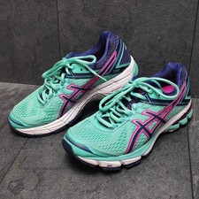 ASICS GT-1000 4 Duomax Sportschuh Sneaker Laufschuh Gr. 39,5 • Türkis Pink Blau