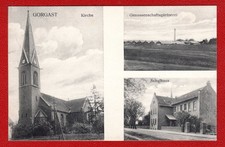 Alte AK S/W Gorgast , Oderbruch gel. 1913
