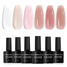 UV Nagellack Set 6 Farben Gel