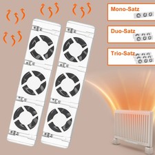 Heizkörper Ventilator Heizungsventilator Heizkörperverstärker Mono/Duo/Trio-Set