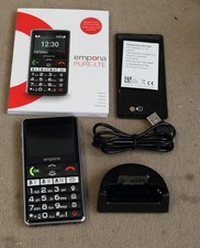 Emporia PURE-LTE V76-LTE, Seniorenhandy 4G, Handy ohne Vertrag