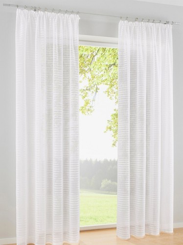 Gardine weiß 145x130 - , heine