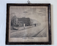 Bild lithographie gasthaus - bild,