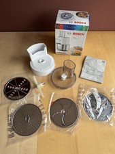 Bosch Durchlaufschnitzler für MUM4 Küchenmaschine MUZ4DS4 Mitnehmer 4x Scheiben