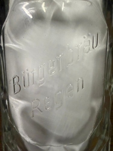 Masskrug glas bürgerbräu - glas,