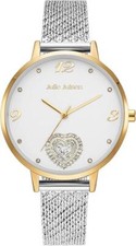 Julie Julsen Heart Drop Gold Silver JJW2105YGSME Damen Analog