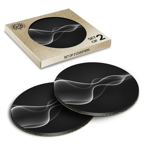 Box runde untersetzer bw - box,