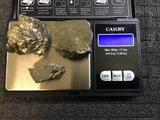 3x PYRIT Katzengold insg. 77g. Natur natürlich Gold