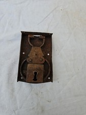 Altes Truhenschloss Barock ohne Schlüssel