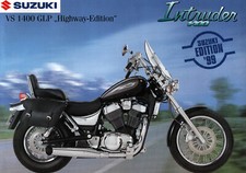 Prospekt Suzuki Intruder VS 1400 GLP Highway Edition Motorrad von 11. 1998