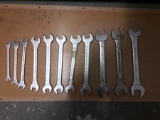 7 Doppelmaulschlüssel Crom-Vanadium  6-7 6-8 10-11 15-13 17-19 18-19 20-22