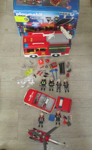 Playmobil konvolut feuerwehr - playmobil,