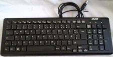 Acer SK-9626 USB Tastatur Schwarz QWERTZ PC Computer wired Keyboard