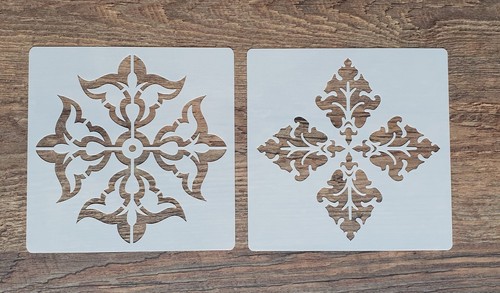 Schablonen mandala ornament - 2,