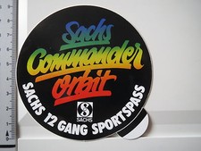 Aufkleber Sticker SACHS Commander Orbit -  Fichtel und Sachs - 12 Gang (1250)