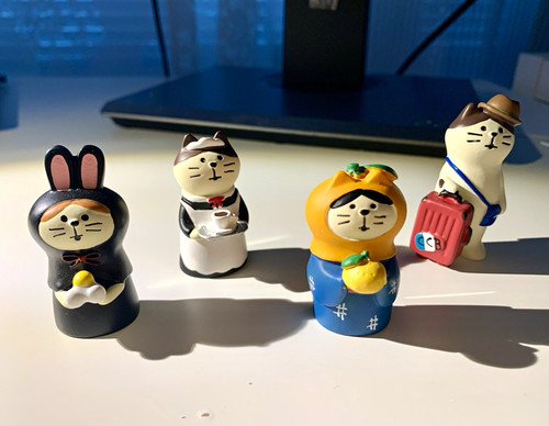 Deko katzen set - katzen, magnet