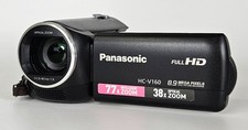 Panasonic HC-V160 FULL HD Camcorder 38x optischer Zoom [NEUWERTIG]