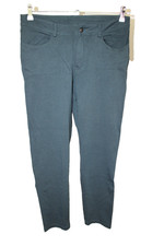 Hose M 40/42 dicke Stoffhose Stretchhose stretchig grün Taschen Damen gerade