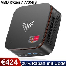 NIPOGI H1 4K Mini PC AMD Ryzen