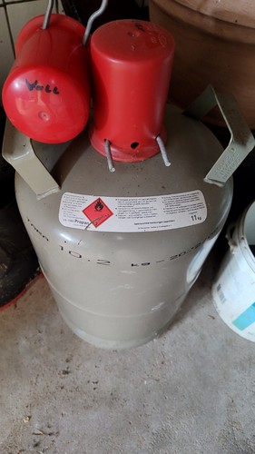 Gasflasche leer - 11, kg
