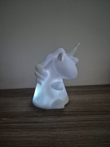 Einhorn led nachtlicht weiß - led,