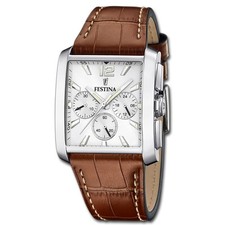 Festina Herrenuhr Leder braun