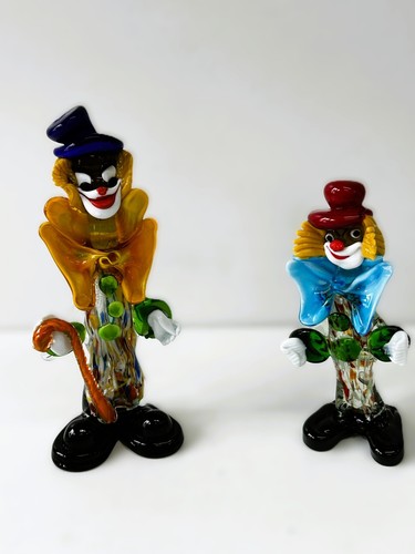 Murano glas clown 70er jahre - clown,