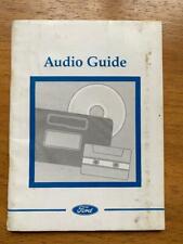  FORD AUDIO GUIDE HANDBUCH