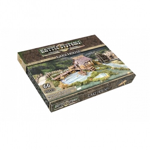 Tabletop terrain lake house - terrain,