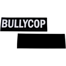 Hundegeschirr Klebestreifen Doxlock "Bullycop" Patch