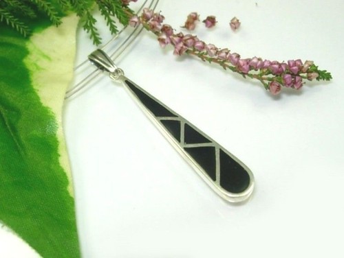 Exklusiver onyx anhänger 925 - exklusiver,
