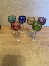 6 Bleikristall farbig