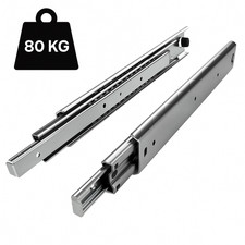 Vollauszug Schwerlastauszug Schubladenschiene KV1-80-H53-NF Kugellager 80-115 KG