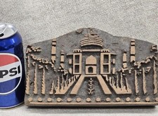 Antique Rosewood Textile Stamp