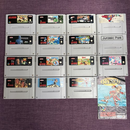 Super nintendo snes - super, spiele